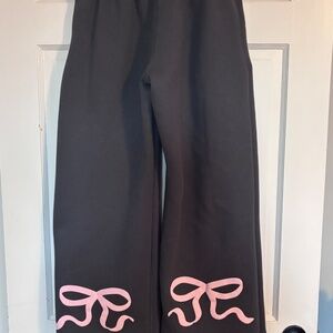 Edikted Bow Detail Sweatpants